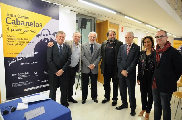 O presidente do Parlamento participou na presentación da conferencia do arquitecto Juan Carlos Cabanelas en Ourense