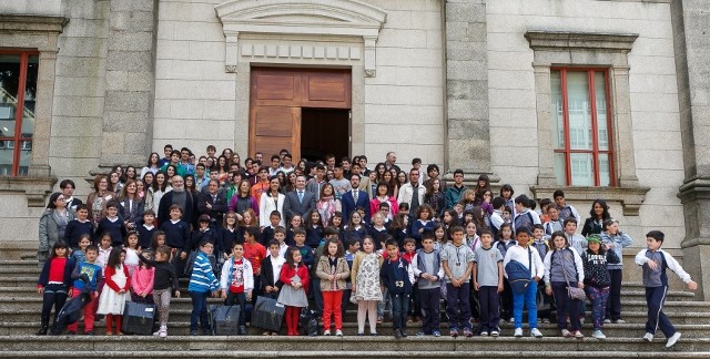 Entrega dos premios do Concurso Escolar do Parlamento