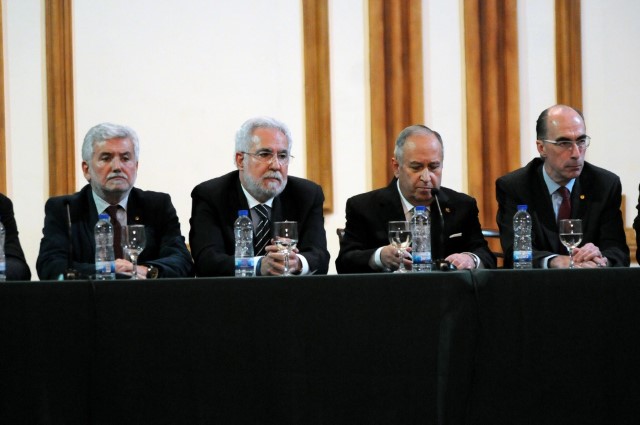 O presidente do Parlamento participa na homenaxe da Real Academia de Medicina ao Dr. Rodríguez Míguez, promotor da hidroloxía médica