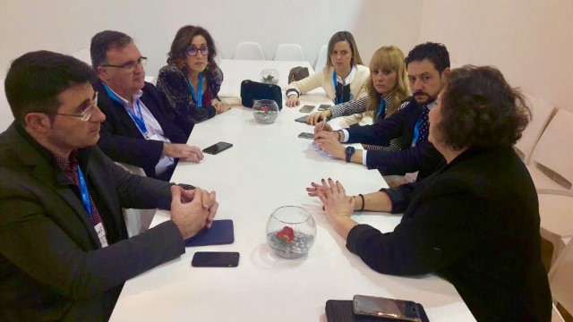 Deputados e deputadas do PPdeG, En Marea e PSdeG-PSOE participaron en diferentes reunións