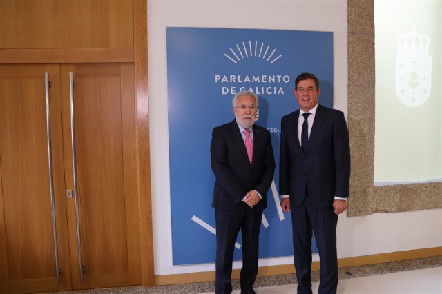  Visita institucional do delegado do Goberno ao Parlamento de Galicia