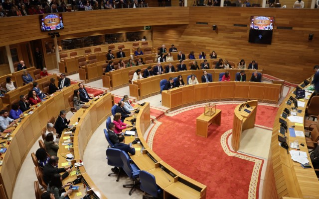 Constituída a XII Lexislatura do Parlamento de Galicia