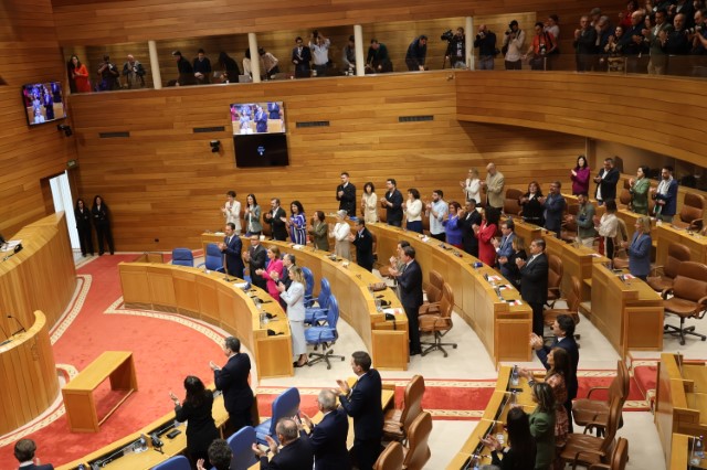 Constituída a XII Lexislatura do Parlamento de Galicia