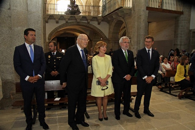 O presidente  do Parlamento asiste aos actos institucionais do Día de Galicia