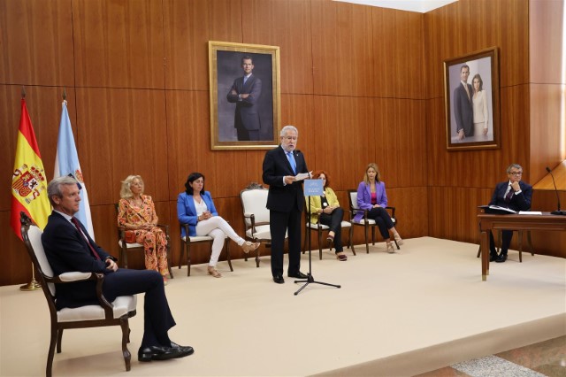 Juan Carlos Aladro Fernández toma posesión como conselleiro do Consello de Contas de Galicia