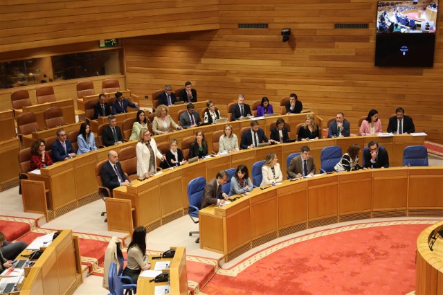 Toma de posesión de nove deputados e deputadas do Parlamento de Galicia
