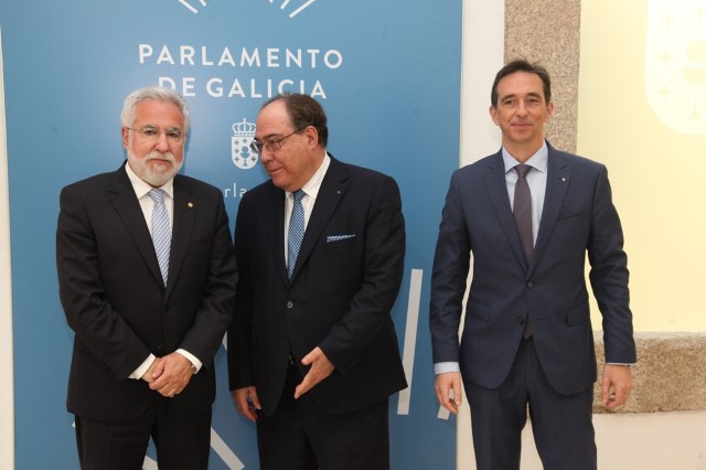 Parlamento de Galicia e Afundación colaborarán na promoción e intercambio das súas coleccións de arte