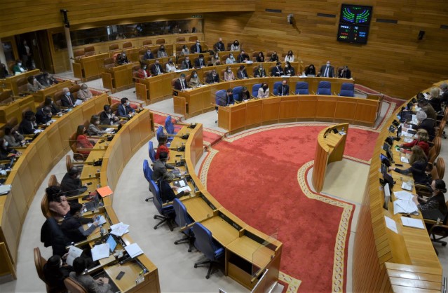 Convocatoria do Pleno do Parlamento de Galicia previsto para o 20 de outubro de 2020