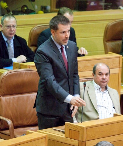 Jacobo Moreira e Ramón Santos tomaron posesión como deputados do Parlamento de Galicia