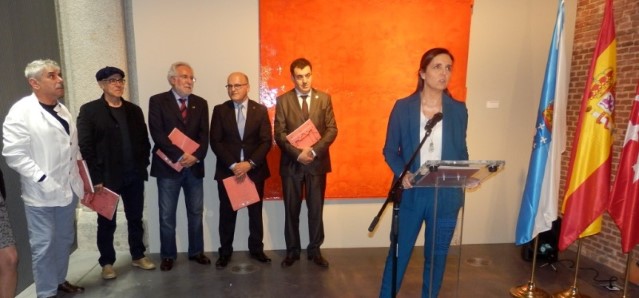 Pilar Rojo subliña o “elevado nivel” da arte galega contemporánea