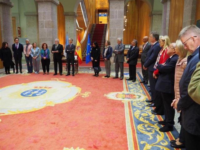 Os embaixadores da UE acreditados en España visitan o Parlamento de Galicia no marco das actividades da Presidencia belga