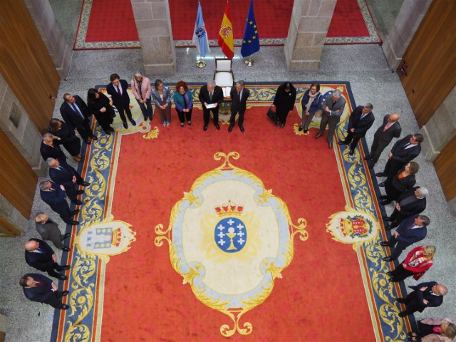 Os embaixadores da UE acreditados en España visitan o Parlamento de Galicia no marco das actividades da Presidencia belga