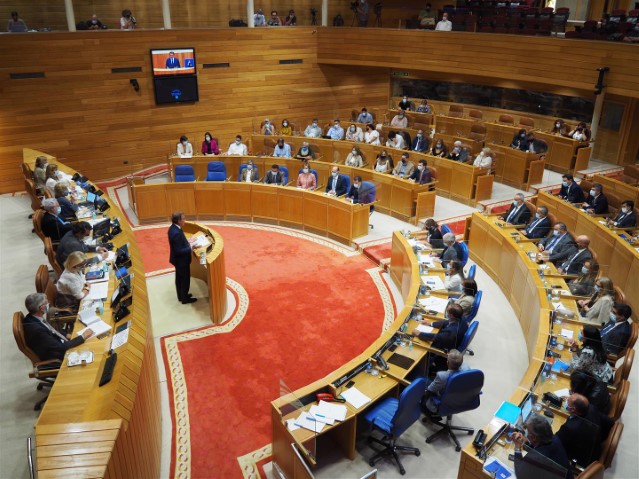 O Parlamento de Galicia elixe presidente da Xunta a Alberto Núñez Feijóo