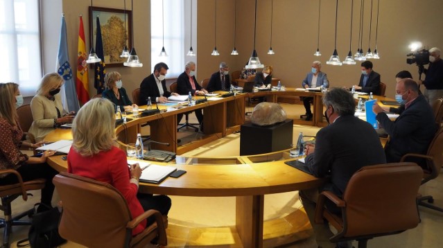 Convocatoria do Pleno do Parlamento de Galicia previsto para o próximo día 6 de outubro de 2020
