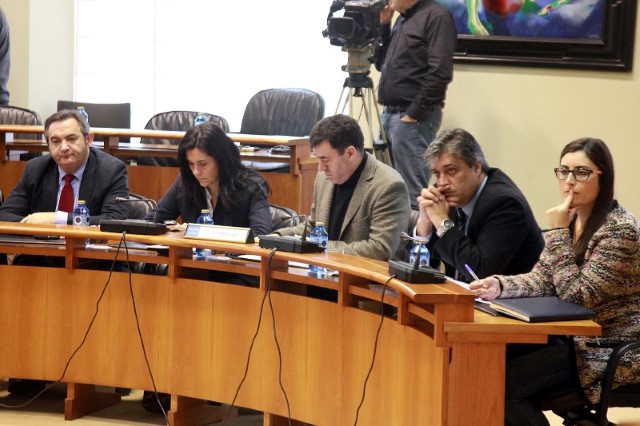 Imaxes da reunión da Deputación Permanente celebrada este xoves no Parlamento de Galicia 