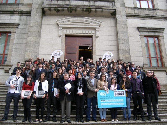 O Parlamento de Galicia acolleu esta mañá a final do “Parlamento Xove”