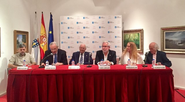 O presidente do Parlamento participa na presentación da novela “El Códice de Clara Rosenberg”