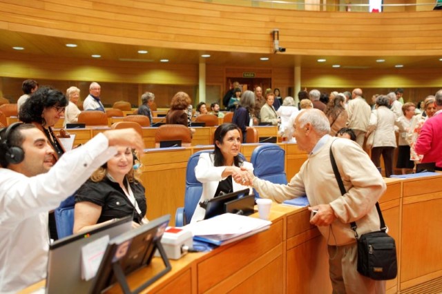 Pilar Rojo agradece a participación na Xornada de Portas abertas do Parlamento, que considera necesaria para incrementar a proxección da institución