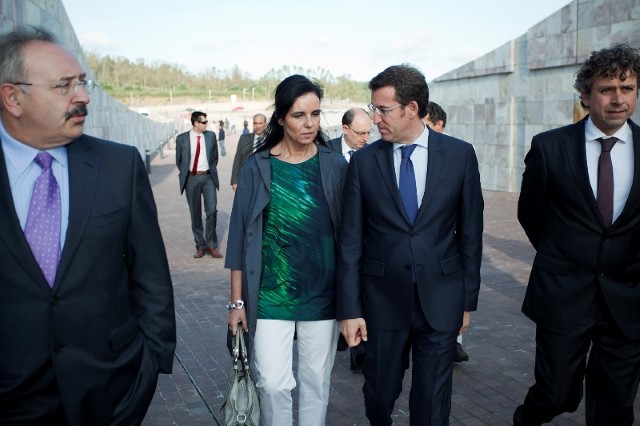 A presidenta do Parlamento de Galicia asistiu este xoves, canda o presidente da Xunta, Alberto Núñez Feijóo, ao acto de celebración do 40 aniversario de TVE en Galicia