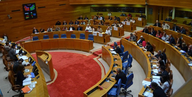 Votación das Proposicións non de lei no Pleno do Parlamento de Galicia o 10 de setembro de 2014