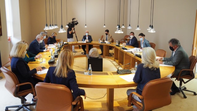 Convocatoria do Pleno do Parlamento de Galicia previsto para o 8 de xuño de 2021