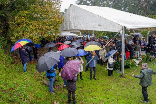 O presidente do Parlamento participa na conmemoración do centenario dos sucesos de Sobredo e rende homenaxe ao movemento agrarista