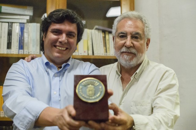 O presidente do Parlamento visita o Centro Galego de Barcelona