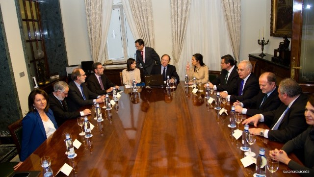 Pilar Rojo participa na reunión anual de presidentes de Parlamentos Autonómicos organizada pola Asemblea de Madrid