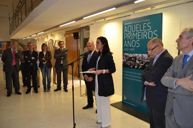 Inauguración "Aqueles primeiros anos" en Ourense