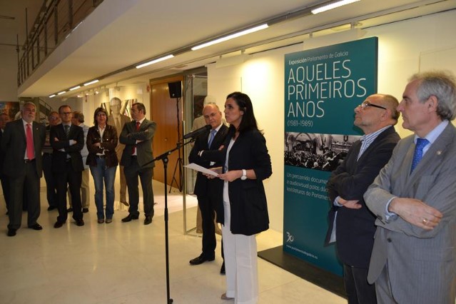 Inauguración "Aqueles primeiros anos" en Ourense