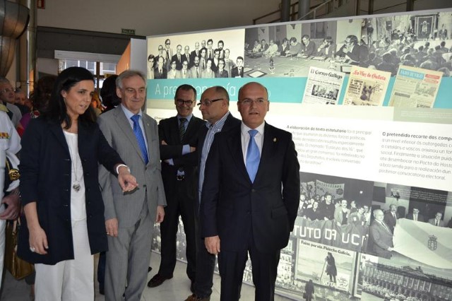 Inauguración da exposición "Aqueles Primeiros Anos" en Ourense