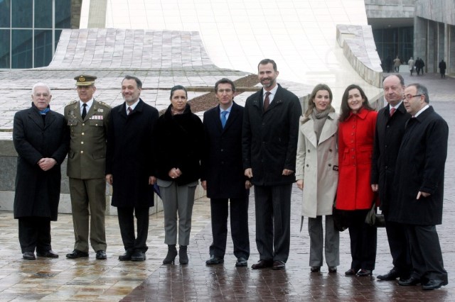 Inauguración da Cidade da Cultura de Galicia