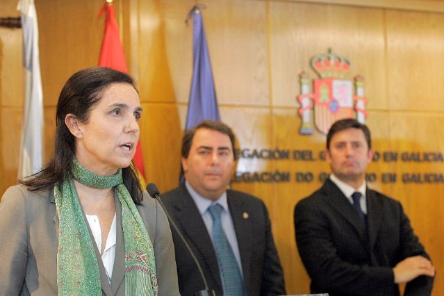 Pilar Rojo, Carlos Negreira e Samuel Juárez