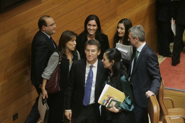 Sesión de investidura do presidente da Xunta de Galicia