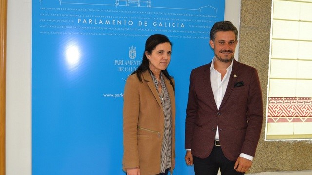 Pilar Rojo reunise co presidente da Fundación Franz Weber, Leonardo Anselmi