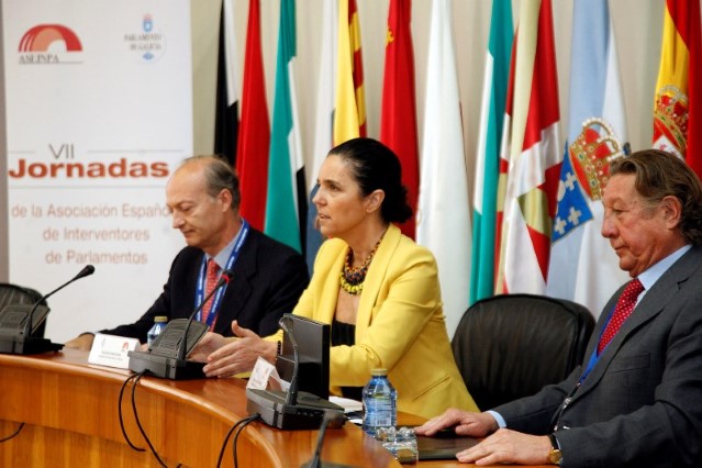 Pilar Rojo inaugura as VII Xornadas da Asociación Española de Interventores de Parlamentos