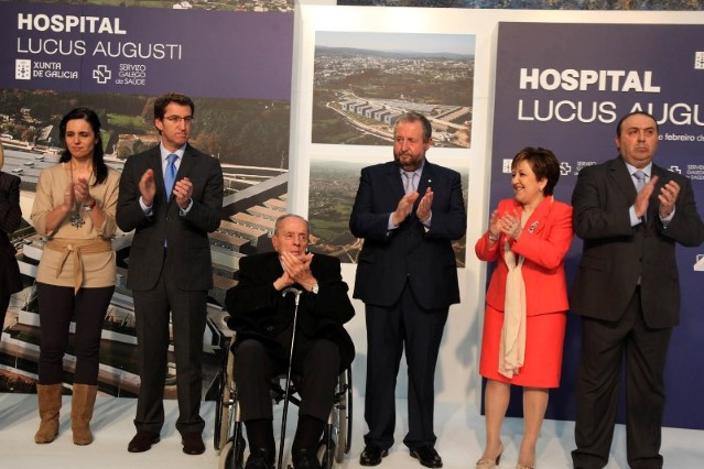 A presidenta do Parlamento asisitiu á inauguración do Hospital Lucus Augusti