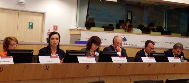 Pilar Rojo avoga por unha maior representatividade dos entes rexionais e locais ante a UE para dar máis voz aos cidadáns