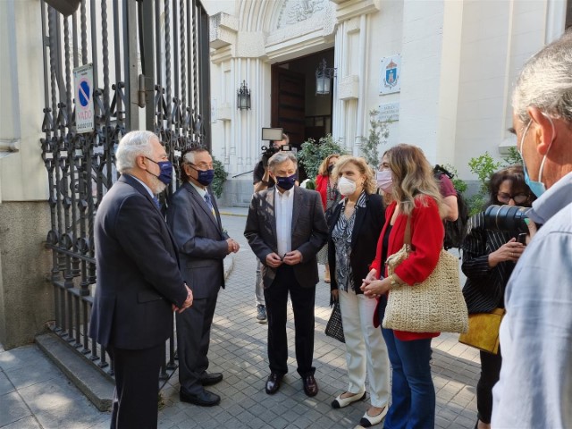 Santalices participa nunha homenaxe a Emilia Pardo Bazán organizada polas asociacións galegas de Madrid