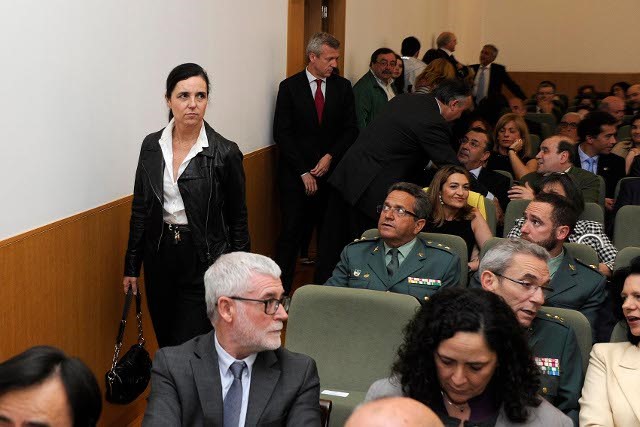 A presidenta do Parlamento de Galicia, Pilar Rojo Noguera, asistiu na Coruña á celebración do 25 aniversario do Tribunal Superior de Xustiza de Galicia 