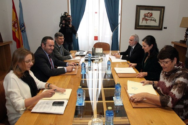 Primeira reunión da Mesa do Parlamento na IX Lexislatura