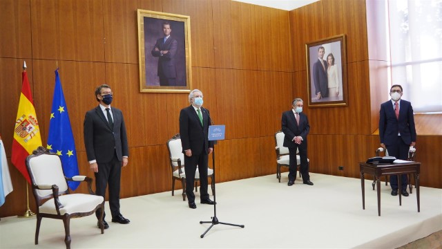 Simón Rego Vilar toma posesión como conselleiro do Consello de Contas no Parlamento de Galicia