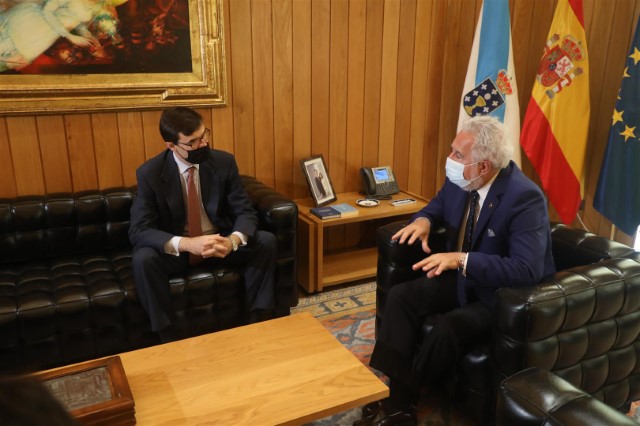 Visita do secretario de Estado para a Unión Europea ao Parlamento de Galicia