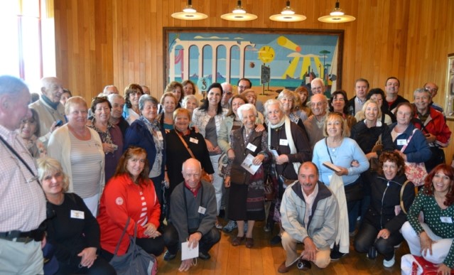 Visita da delegación da Casa de Ourense de Buenos Aires