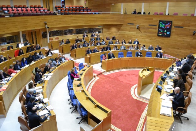 O Pleno do Parlamento aproba a Lei de Orzamentos da Comunidade Autónoma de Galicia para 2019