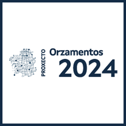 Logo do debate de orzamentos 2024 Logo do debate de orzamentos 2024