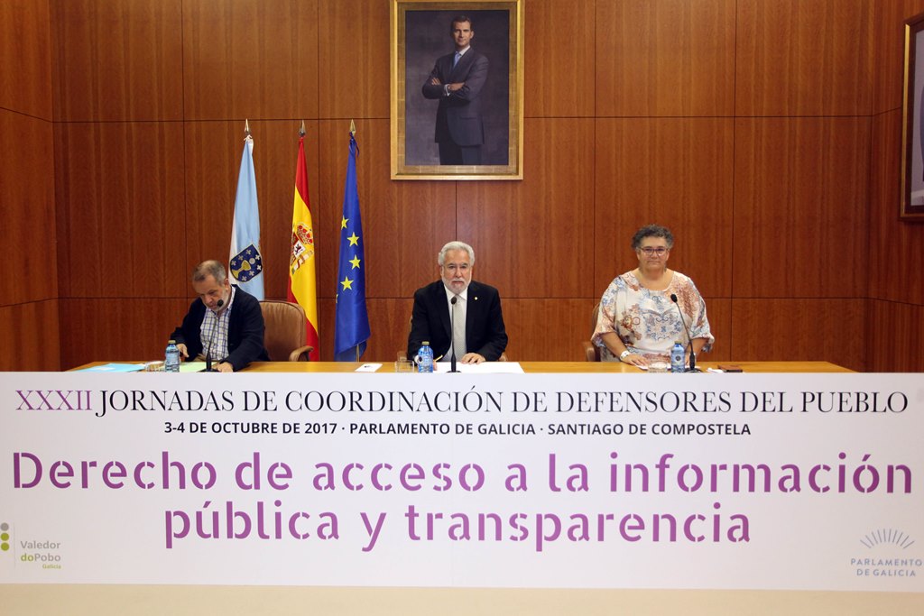 O Parlamento de Galicia acolleu as XXXII  Xornadas de coordinación de defensores do pobo