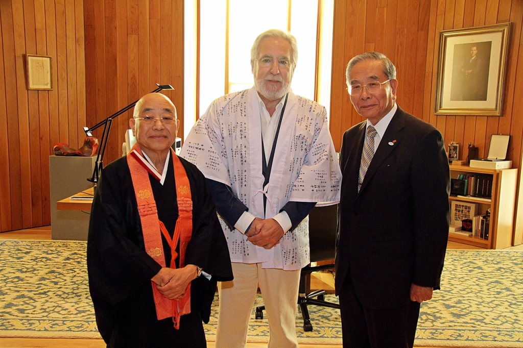 Unha delegación da illa xaponesa de Shikoku visitou o Parlamento de Galicia