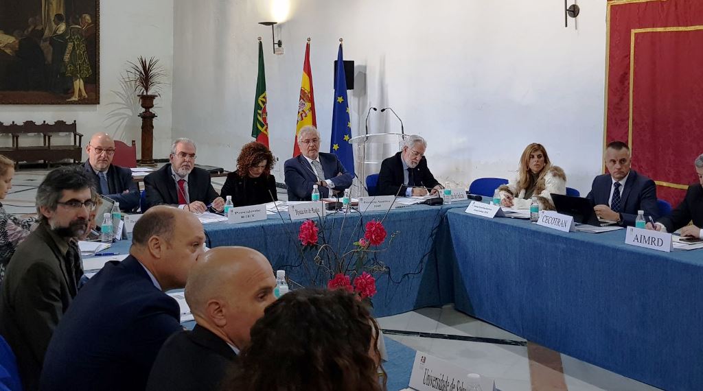 O presidente do Parlamento de Galicia participou na reunión da RIET