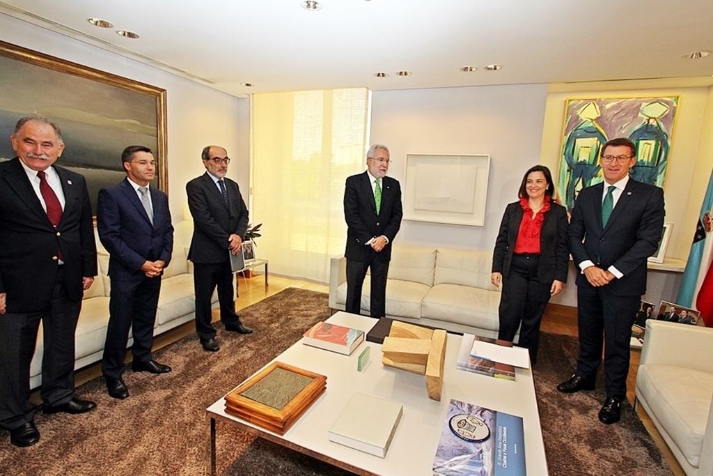 Recepción do presidente da Xunta de Galicia